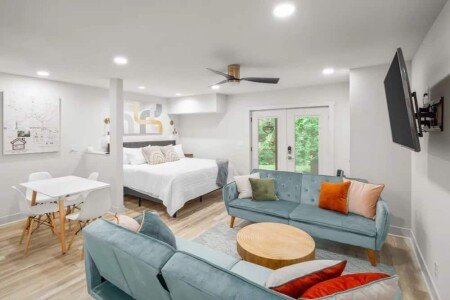 Apartment 1 bedroom, with jacuzzi