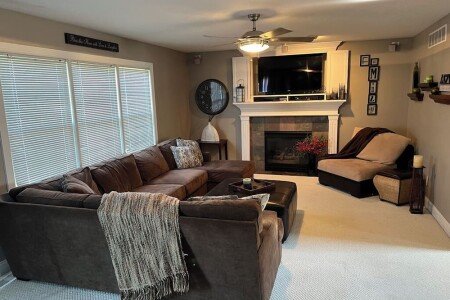 House 3 bedrooms, with air conditioning