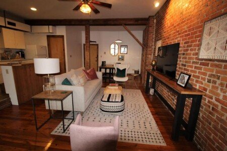 Apartment 2 bedrooms, with garden