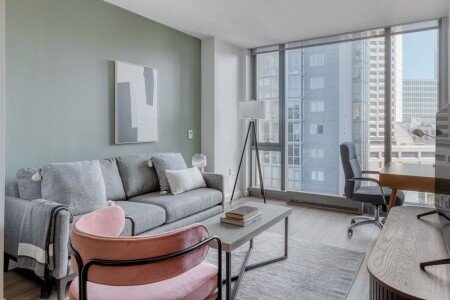 Appartement design, 1 chambre, avec piscine