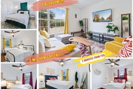 House 8 bedrooms, with jacuzzi