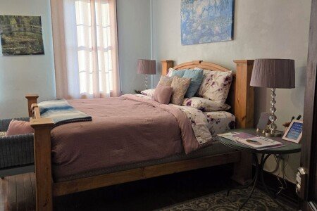 Bed and breakfast 1 bedroom, with air conditioning
