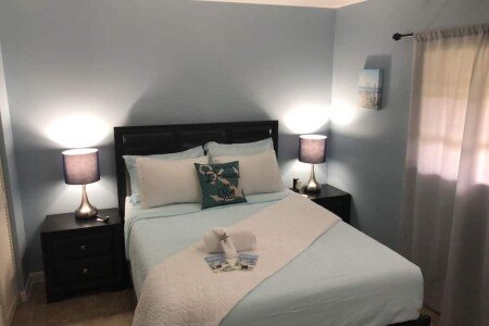 Bed and breakfast 1 bedroom, with air conditioning