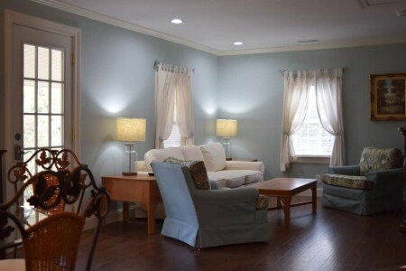 House 2 bedrooms, with gym