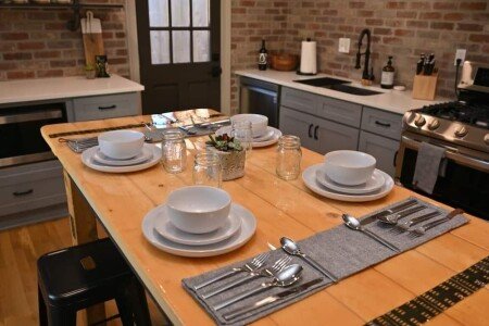 House 2 bedrooms, with gym