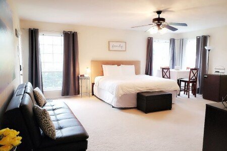 Apartment 1 bedroom, with gym