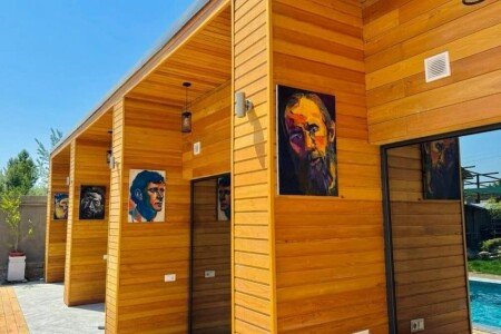 Bed and breakfast 1 bedroom, with air conditioning