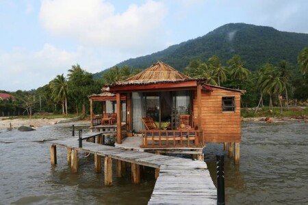 Ferienhaus 1 Schlafzimmer, mit Garten
